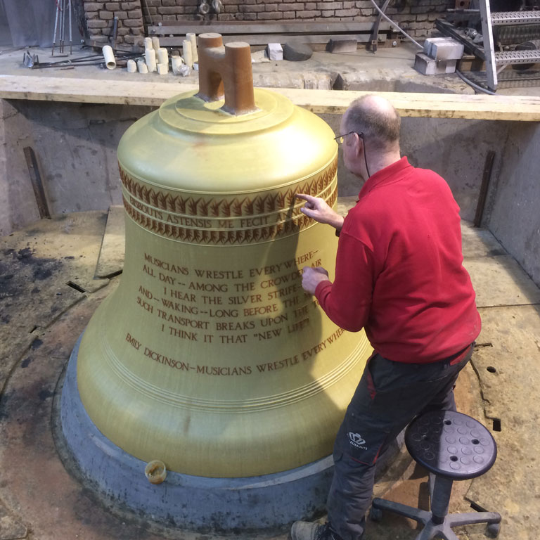 Metz Bicentennial Grand Carillon bell
