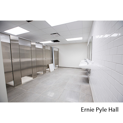 Ernie Pyle Hall restroom