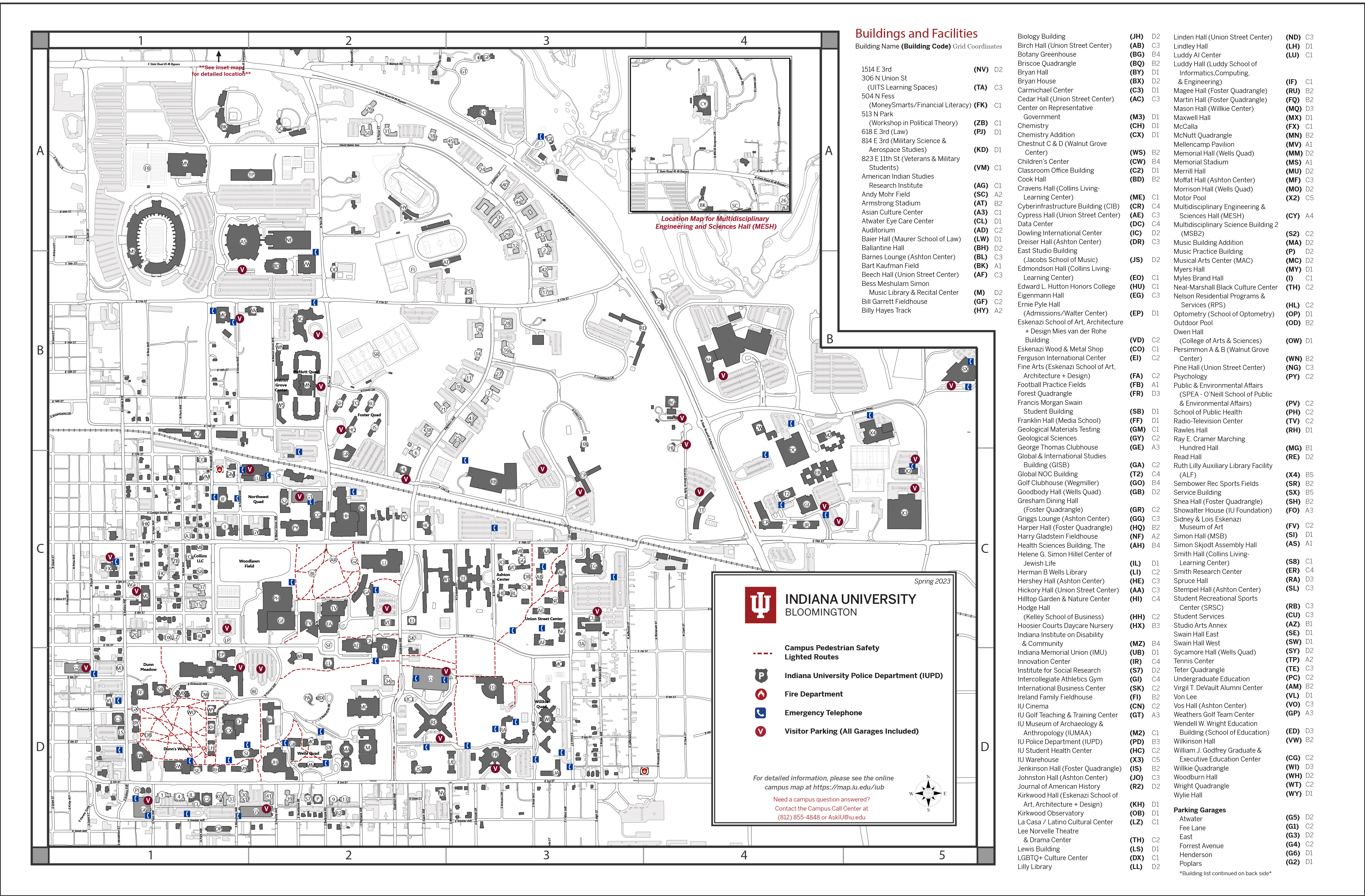 Campus Maps: Indiana University