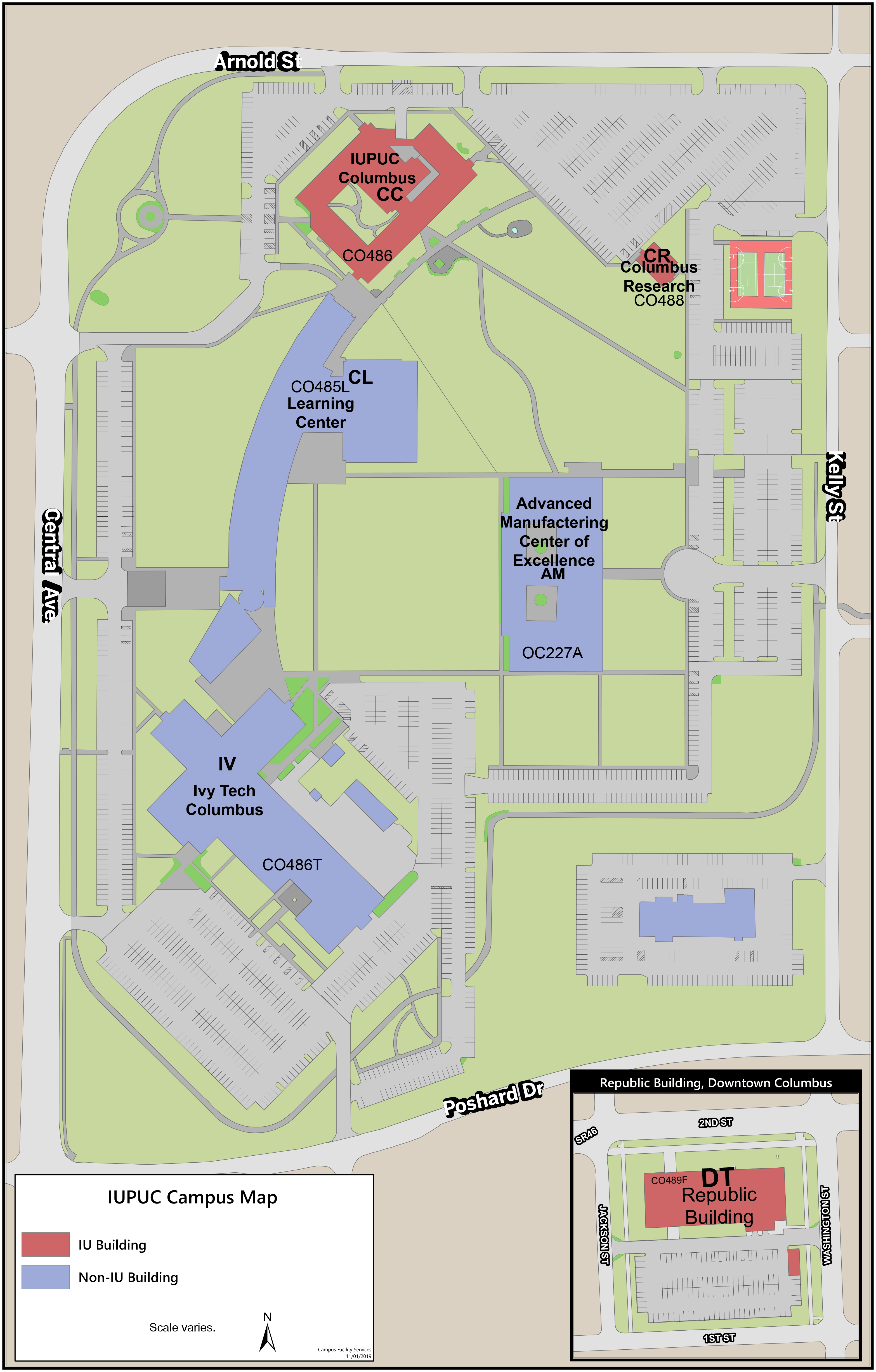 IUPUI Map: Campus Maps: Indiana University